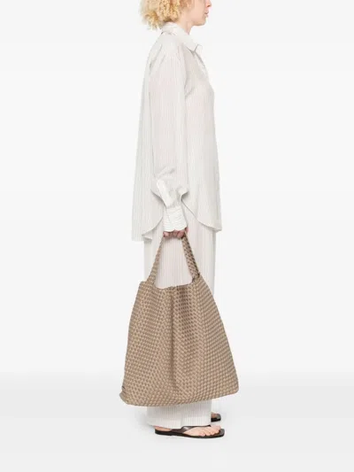 Naghedi Large Nomad Tote Bag In Neutral