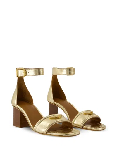 Zadig & Voltaire Caprese Sandals In Yellow