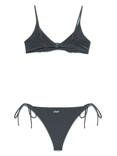 Mc2 Saint Barth Marielle Bikini Set In Black