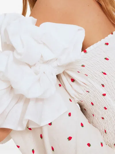 Sleeper Linen Blouse In White