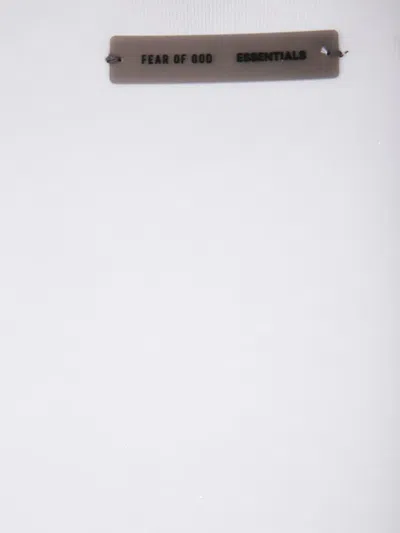 Essentials Logo-patch T-shirt In Gray