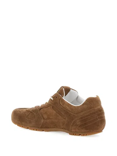 Alohas Tb.56 Low-top Suede Sneakers In Brown