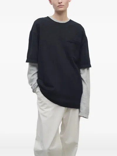 The Row Short-sleeved T-shirt In Black