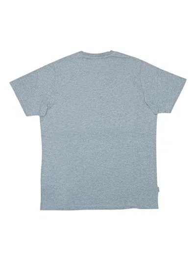 Mains Logo-tag T-shirt In Blue