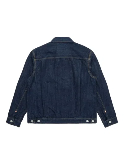 Blue Blue Japan Trucker Denim Jacket In Blue