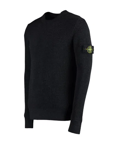 Stone Island Sweatshirt In Black