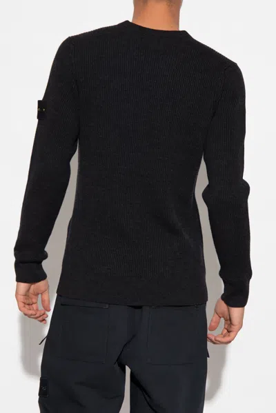 Stone Island Sweatshirt In Black