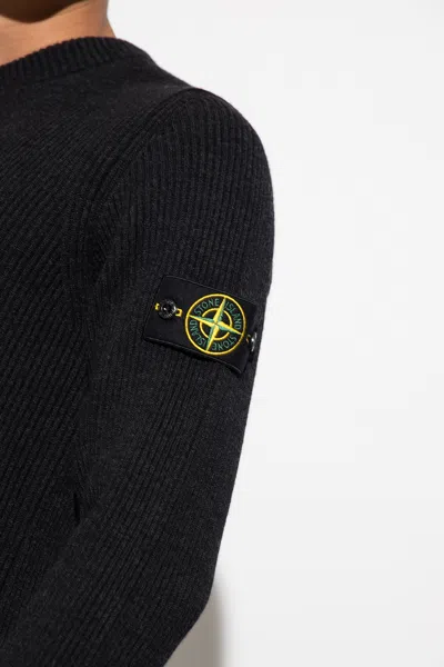 Stone Island Sweatshirt In Black