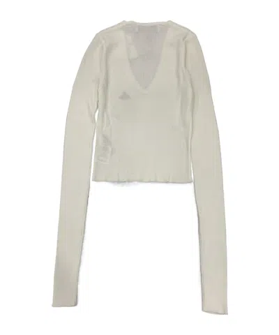 Vivienne Westwood Long-sleeved Sweater In White