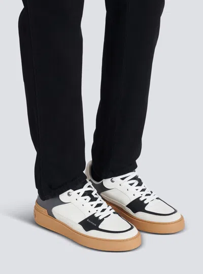 Balmain B Court Flip Low-top Sneakers In Gray