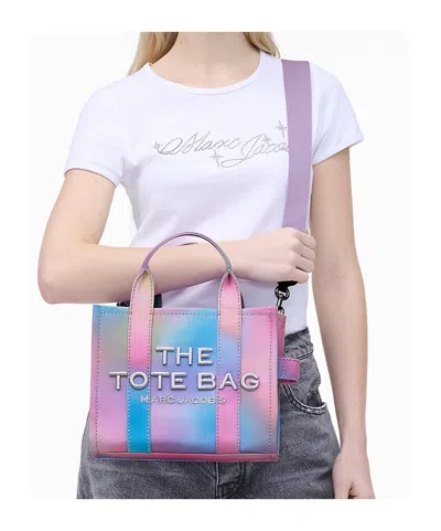 Marc Jacobs Borsa Tote The Airbrush Canvas Small In Multi