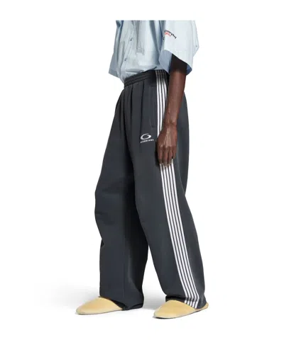 Balenciaga Men Blue Loop Sports Icon Baggy Sweatpants