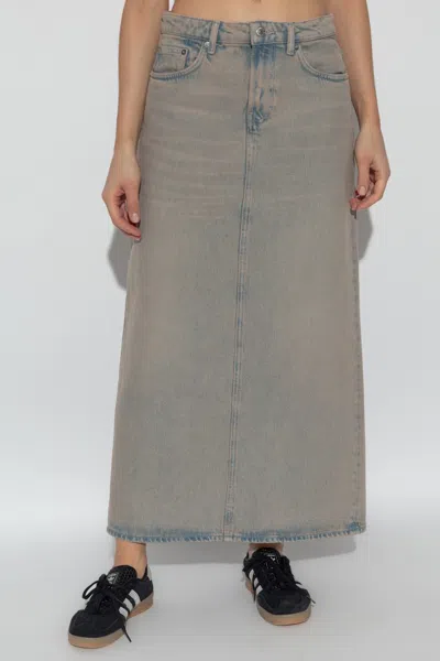 Samsoe & Samsoe Samsoe Samsoe Classic Denim Midi Skirt