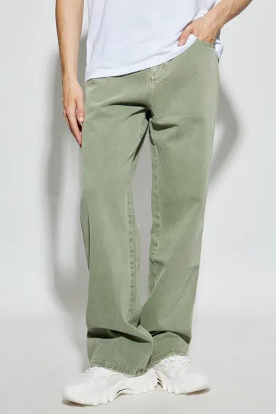 Balmain Logo-engraved-button Jeans