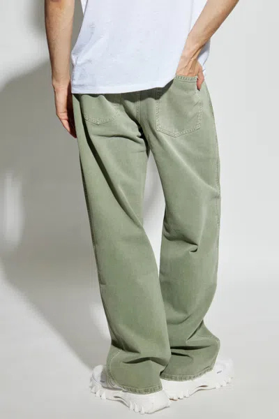 Balmain Logo-engraved-button Jeans