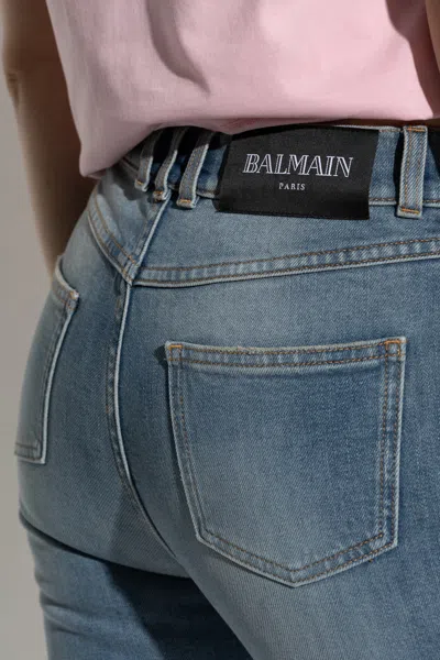 Balmain Whiskering-effect Jeans