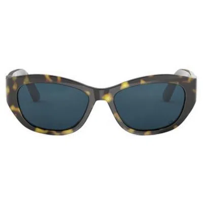 Dior 30montaigne B5u 20b0 Havana Sunglasses In Blue