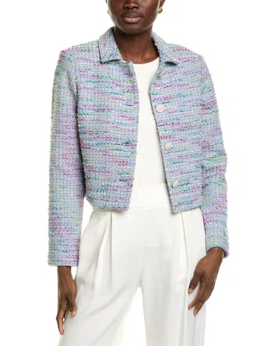 St John St. John Lurex Tweed Jacket