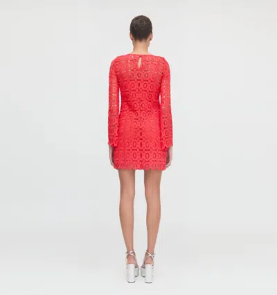 Hill House Home The Eliza Mini Dress In Red