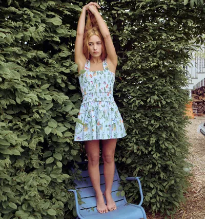 Hill House Home The Azalea Mini Nap Dress In White