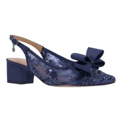 J. Reneé Women's Triata Mesh Pumps In Navy Sequin