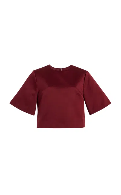 By Malene Birger Hania Top Cabernet In Burgundy