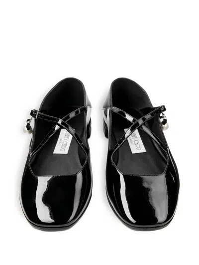 Jimmy Choo Eleri Ballerina In Black