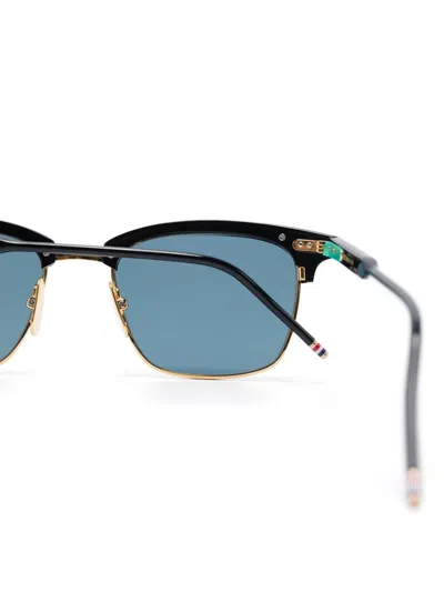 Thom Browne Square-frame Sunglasses In Blue