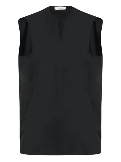 The Row Owen Top In Black