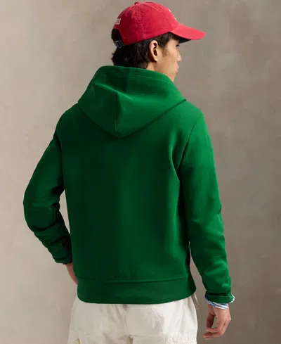 Polo Ralph Lauren Men's Double-knit Full-zip Hoodie In Green