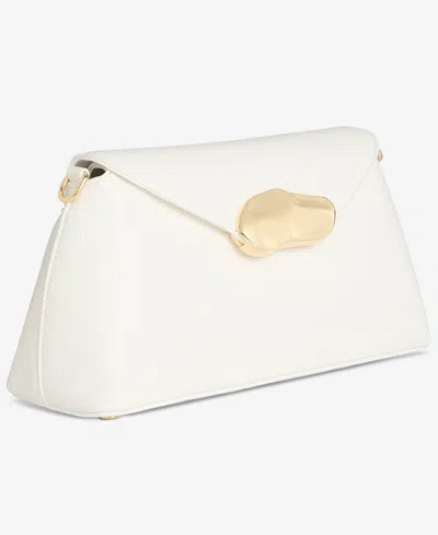Inc International Concepts Avahh Sculpted Clutch, Exclusively At Macy's In White