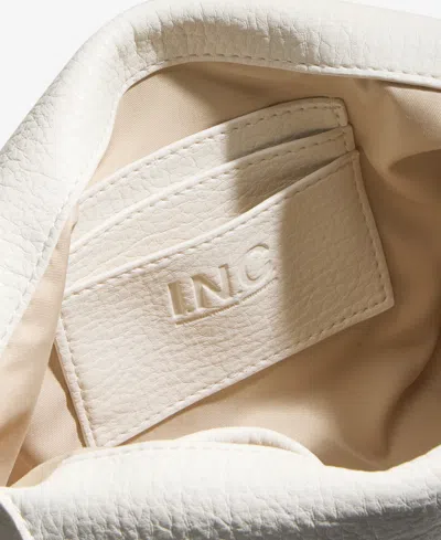Inc International Concepts Avahh Sculpted Clutch, Exclusively At Macy's In White