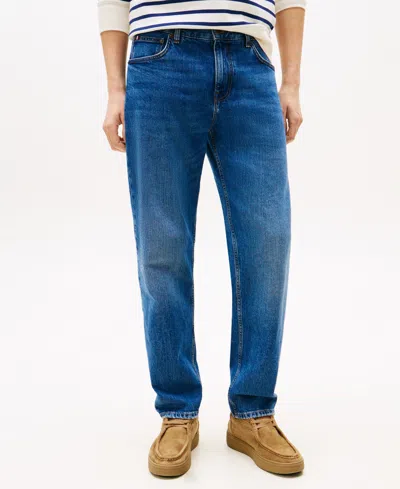 Tommy Hilfiger Stretch Straight Jean In Blue