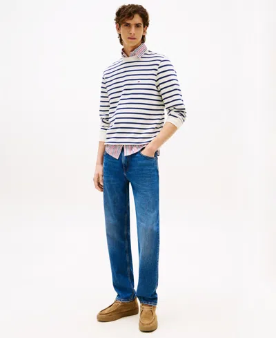 Tommy Hilfiger Stretch Straight Jean In Blue