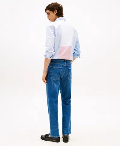Tommy Hilfiger Stretch Straight Jean In Blue