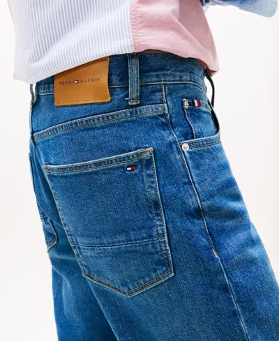 Tommy Hilfiger Stretch Straight Jean In Blue