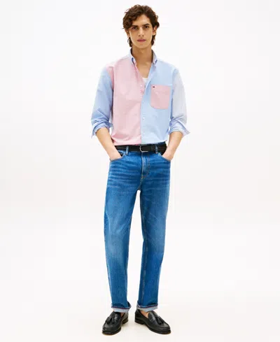 Tommy Hilfiger Stretch Straight Jean In Blue
