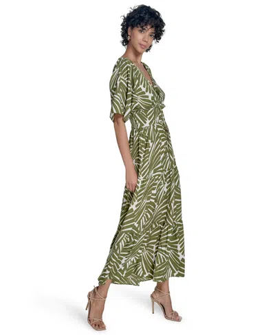 Jessica Howard Womens V Neck Fit Flare Dress 4p 16