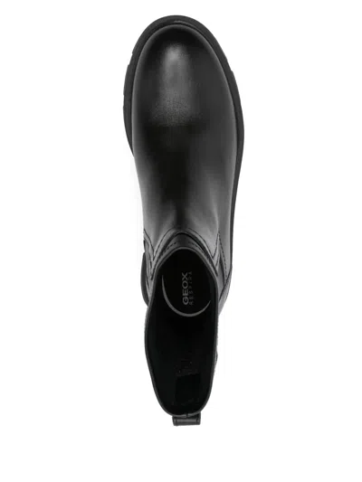 Geox Vilde Ankle Boots In Black