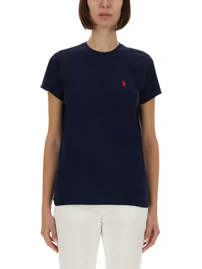 Polo Ralph Lauren Slim Fit Stretch Polo Shirt In Blue