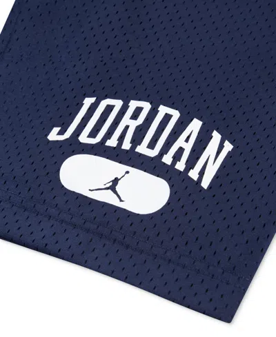 Jordan Little Boys Pe Mesh Shorts In Blue