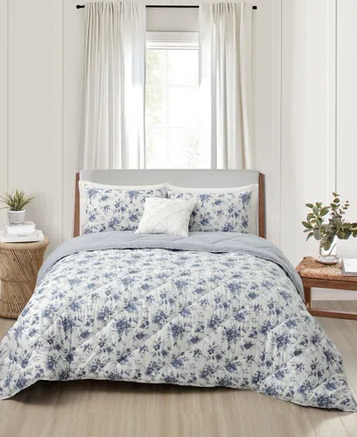 Sunham Splendid Layla Floral-print 4-pc, Comforter Sets