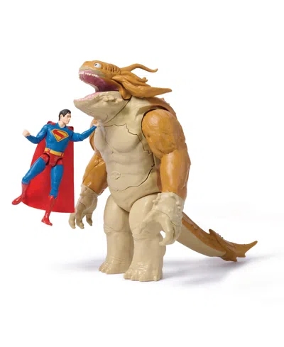 Dc Comics Superman Vs. Kaiju Slime Battle Action Figure Toy In Multi