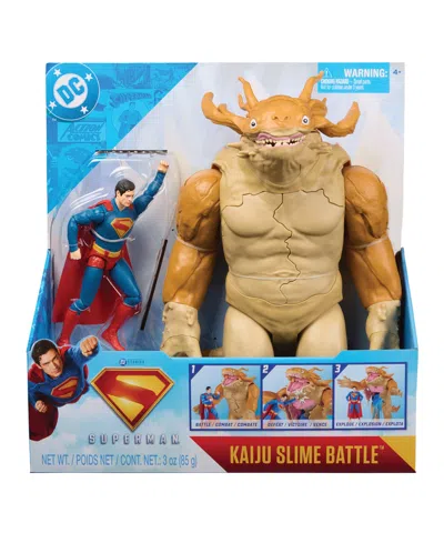 Dc Comics Superman Vs. Kaiju Slime Battle Action Figure Toy In Multi