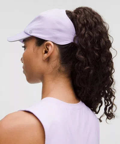 Lululemon Fast And Free Ponytail Running Hat