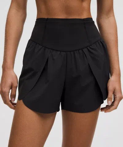 Lululemon Go Further High-rise Split Shorts 3"
