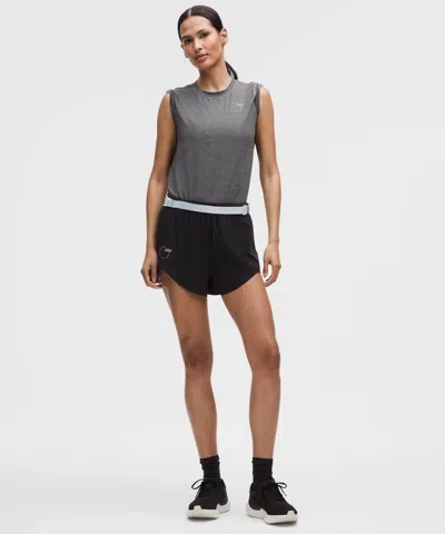 Lululemon Mile Maker Run Crew Graphic Mesh Short-sleeve Shirt