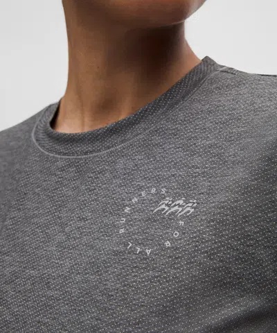 Lululemon Mile Maker Run Crew Graphic Mesh Short-sleeve Shirt