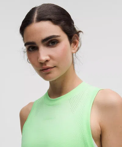 Lululemon Swiftly High-low Cropped Tank Top