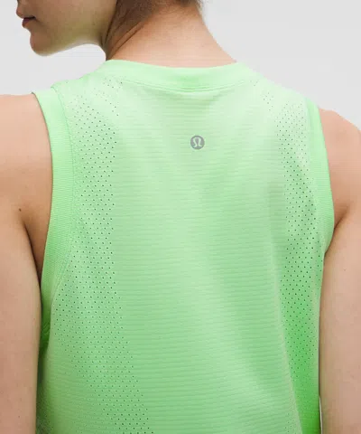 Lululemon Swiftly High-low Cropped Tank Top